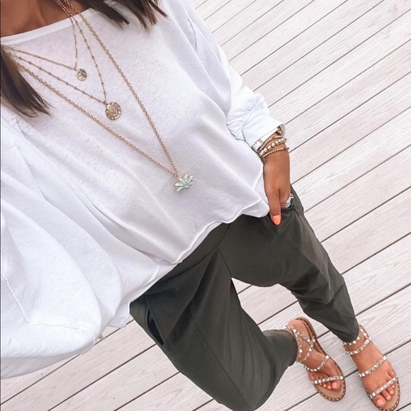 old navy mid rise stretchtech joggers